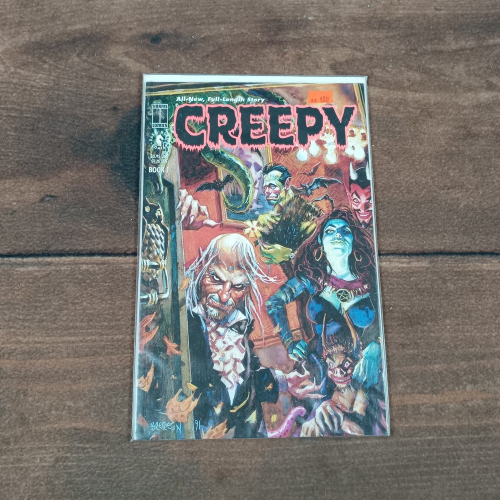 Creepy Comic Book #1 Harris 1991 Brereton All New Full Length Horror